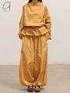 BASERANGE 25 Early Spring Air Sweater/Pants Cotton France BAS-TRAI-PO-SP25-SIGHS YELLOW